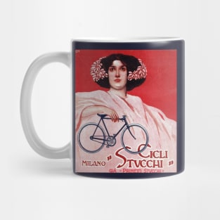 Poster art for the Stucchi bicyle Mug